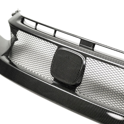 Seibon 17-18 Honda Civic Type R CV-Style Carbon Fiber Front Grill - Graveyard Performance