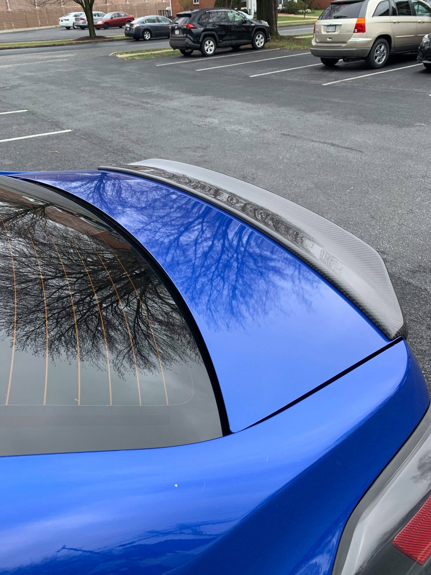 OLM Carbon Fiber Duckbill Spoiler V2 - Subaru WRX / STI 2015+