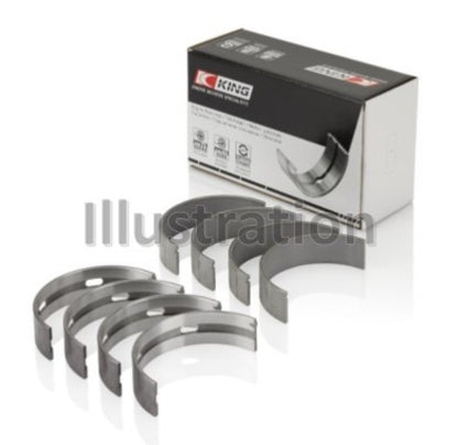 King Nissan VQ20DE, VQ25DD, VQ30DE/DD/DET, VQ35DE (Size Standard) Crankshaft Main Bearing (Set of 4) - Graveyard Performance