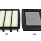 aFe MagnumFLOW Pro DRY S Air Filter 17-18 Honda Civic Type R L4-2.0L (t)