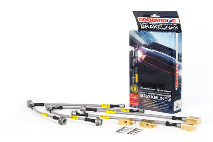 Goodridge 09-12 Nissan 370Z (NISMO Model Only) SS Brake Line Kit - Graveyard Performance