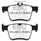 EBC 2015+ Volkswagen GTI/Golf R (Mk7) Bluestuff Rear Brake Pads