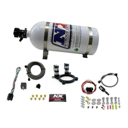 Nitrous Express Ford 3.5L/3.7L V6 Nitrous Plate Kit w/10lb Bottle - Graveyard Performance