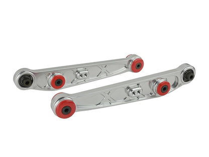 Skunk2 Honda/Acura EG/DC Alpha Series Rear Lower Control Arm Set - Clear - Graveyard Performance