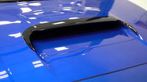 OLM BM Style Gloss Black Hood Scoop - 2015+ WRX / STI