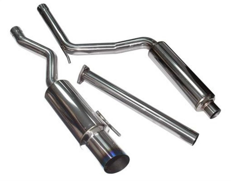 Injen 06-09 Civic Si Coupe Only 60mm Cat-back Exhaust w/ Titanium Tip - Graveyard Performance