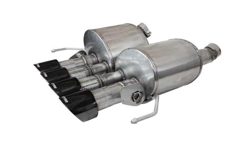 Corsa 2014-2019 Chevrolet Corvette C7 6.2L 2.75in Xtreme Valve-Back w/ Dual NPP & Quad Black Tips - Graveyard Performance