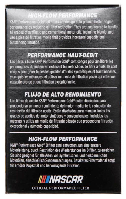 K&N Performance Oil Filter for Hyundai/Kia 3.8L V6, 4.6L/5.0L V8 - Graveyard Performance