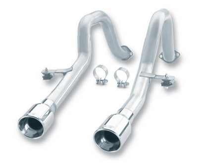 Borla 97-04 Chevrolet Corvette 5.7L 8cyl RWD Very Aggressive Catback Exhaust - Off-Road/Racing - Graveyard Performance