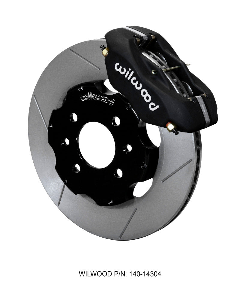 Wilwood Forged Dynalite ST Front Hat Kit 11.00in GT Rotor Road Race Integra/Civic w/Fac.240mm Rtr - Graveyard Performance