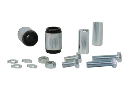 Whiteline 09 lancer Ralliart Rear Camber adj kit-control arm upper bushes - Graveyard Performance