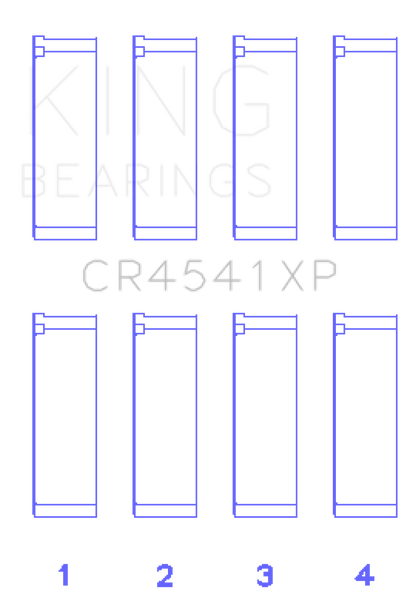 King Engine Bearings Honda F23 Performance Rod Bearing Set - Size STD - Graveyard Performance