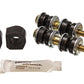 Energy Suspension 84-87 Honda Civic/CRX Black 16mm Front Sway Bar Bushings (Sway Bar link bushings a