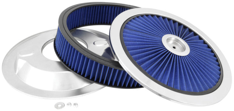 Spectre ExtraFlow HPR Air Cleaner Assembly 14in. x 3in. - Blue