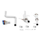 Mishimoto 14-16 Ford Fiesta ST 1.6L 2.5in Stainless Steel Resonated Cat-Back Exhaust w/ Burnt Ti