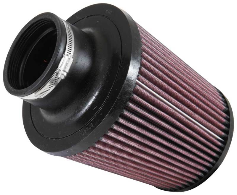 K&N Filter Universal Rubber Filter 2 3/4 inch Flange 6 inch Base 5 inch Top 6 1/2 inch Height - Graveyard Performance