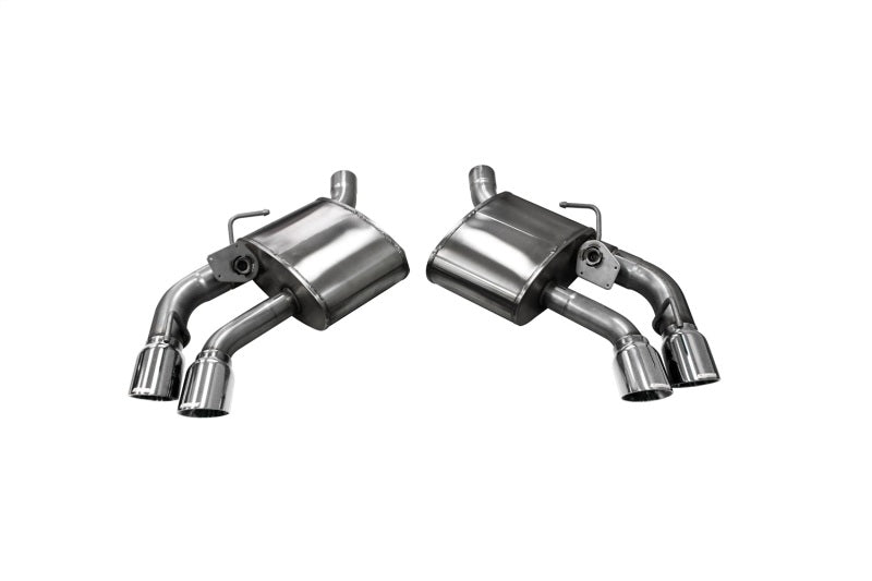 Corsa 16-24 Chevrolet Camaro SS/ZL1 6.2L V8 Polished Xtreme Axle-Back Exhaust (w/ Factory NPP Valve) - Graveyard Performance