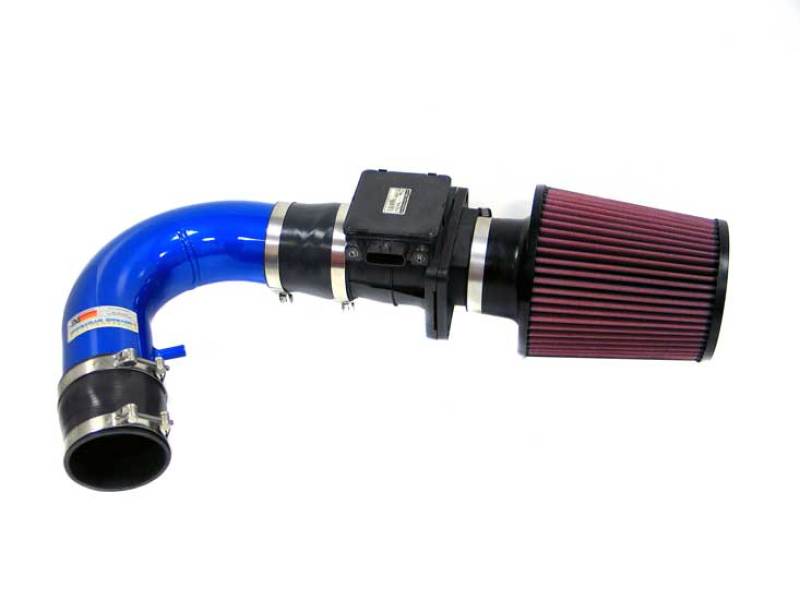 K&N 02-06 Lancer ONLY Blue Typhoon Short Ram Intake - Graveyard Performance