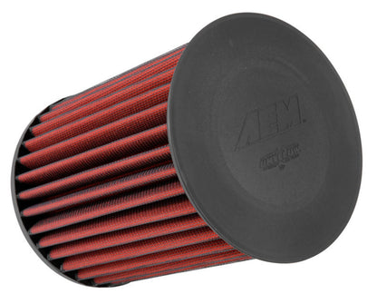 AEM DryFlow Air Filter - Round 2.75in ID x 6.25in OD x 8.25in H fits 2007-2014 Ford/Volvo - Graveyard Performance