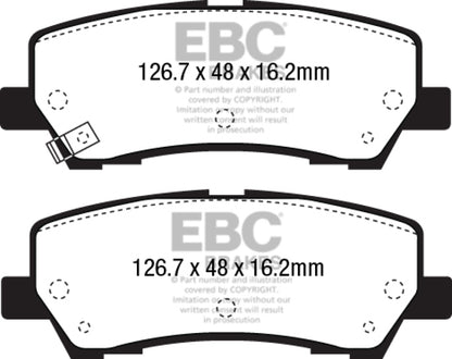 EBC brake Ultimax2 brake Pads - Graveyard Performance
