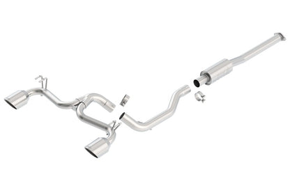 Borla 08-14 Mitsubishi EVO X Catback Exhaust - Graveyard Performance