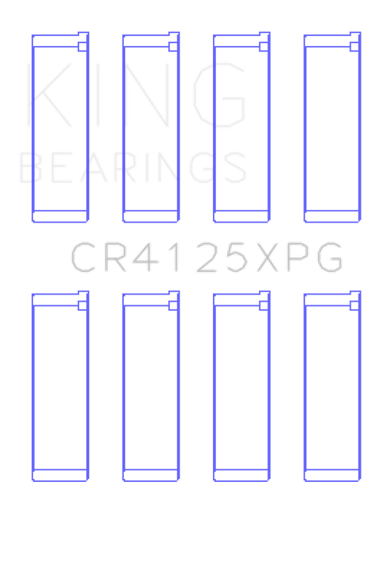 King Subaru EJ20/EJ22/EJ25 (Suites 52mm Journal Size) Tri-Metal Perf Rod Bearing Set - Size +.026mm
