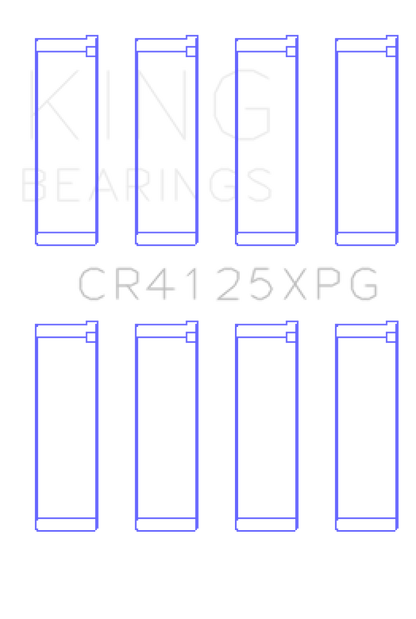 King Subaru EJ20/EJ22/EJ25 (Suites 52mm Journal Size) Tri-Metal Perf Rod Bearing Set - Size +.025mm