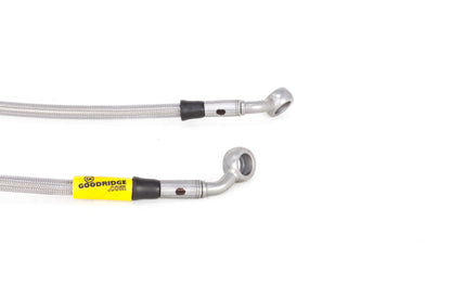 Goodridge 12-15 Honda Civic Si / 13-15 Acura ILX 2.4L (Lrg Disc) Stainless Steel Brake Line Kit - Graveyard Performance