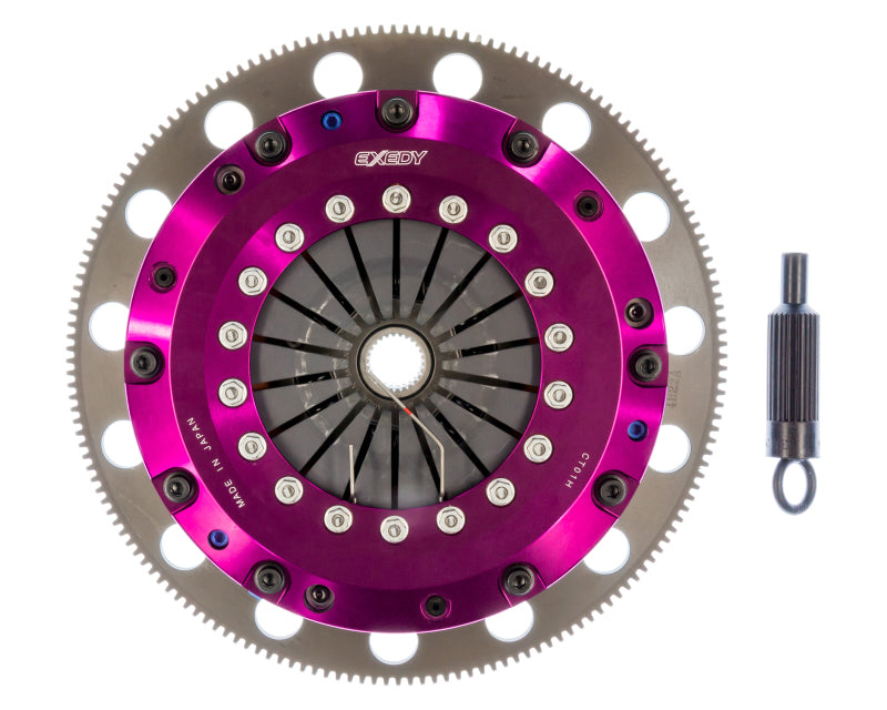 Exedy 2010-2015 Chevrolet Camaro SS V8 Hyper Twin Cerametallic Clutch Strap Drive - Graveyard Performance