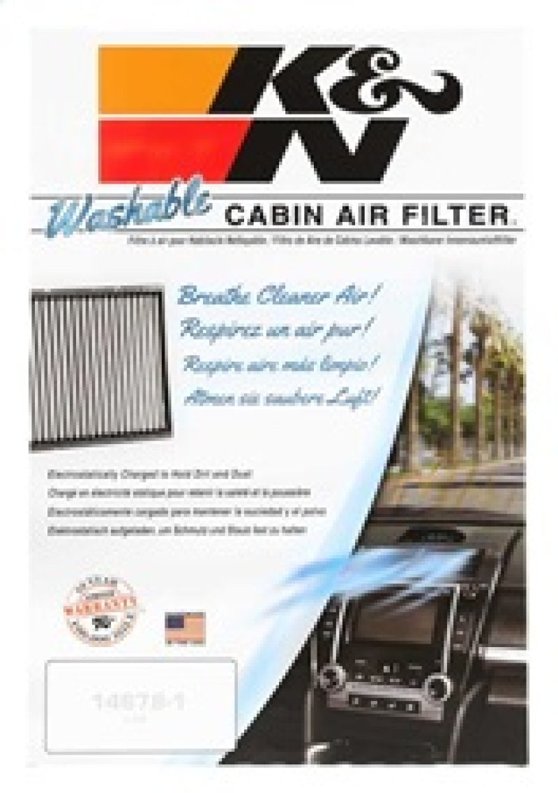 K&N 13-17 Subaru BRZ 2.0L H4 F/I Cabin Air Filter