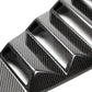 Anderson Composites 2015-2017 Ford Mustang Type-V Style Window Louvers - Vented