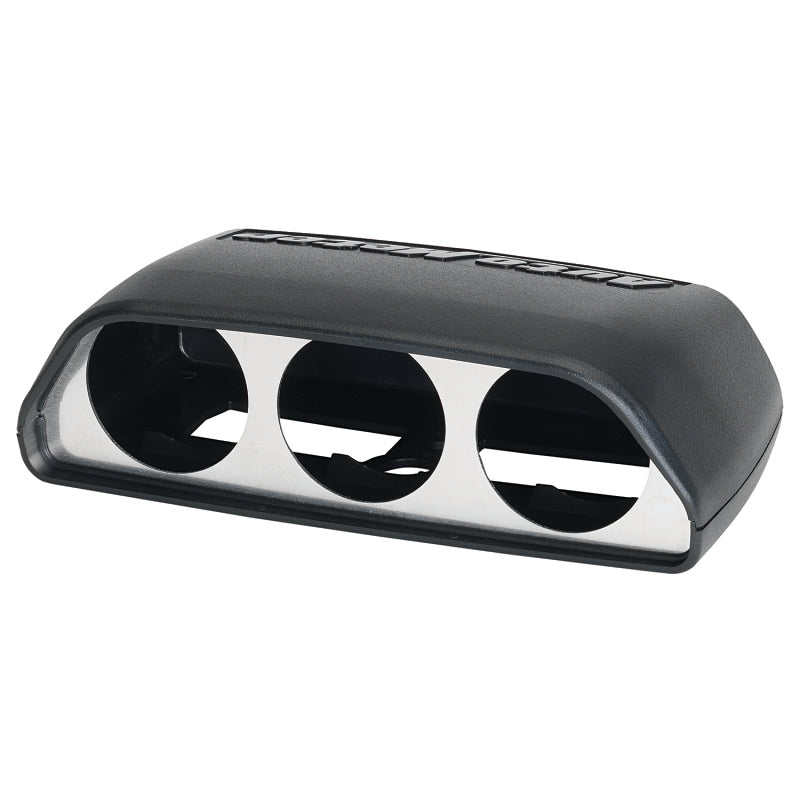Autometer 08-11 Dodge Challenger Black Triple Dash Pod - Graveyard Performance