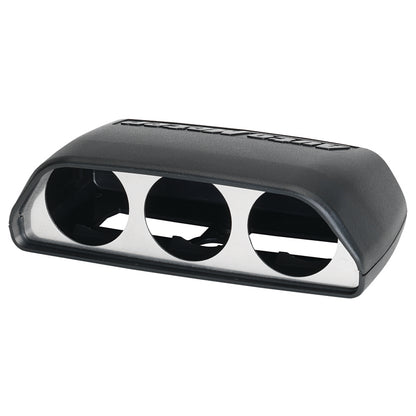 Autometer 08-11 Dodge Challenger Black Triple Dash Pod - Graveyard Performance