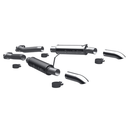 MagnaFlow SYS C/B 86-04 Mustang 2.5inch 4.6/5.0 w/ Turn Downs - Graveyard Performance