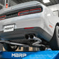 MBRP 15-16 Dodge Challenger 5.7L HEMI SS 3in Quad Split Rear Exit w/ Carbon Fiber Tips - T304