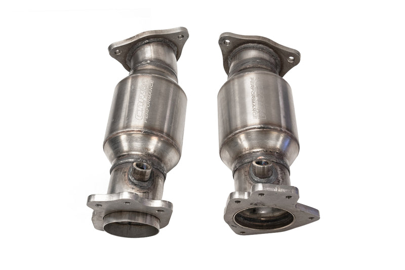 Corsa 20-21 Chevrolet Corvette High Flow 300 Cell Cat Pipes - Graveyard Performance