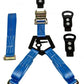 N-Fab Bed Mounted Rapid Tire Strap Universal - Gloss Black - Black Strap