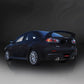 Corsa 2008-2015 Mitsubishi Lancer Evolution X Sedan 2.0L Polished Sport Dual Rear Cat-Back Exhaust