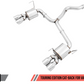 AWE Tuning 2015+ Subaru WRX VA Sedan Touring Edition Exhaust - Chrome Silver Tips (102mm)