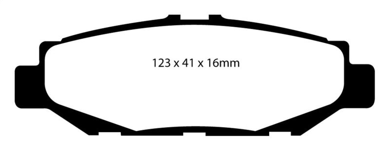 EBC 93-97 Lexus GS300 3.0 Redstuff Rear Brake Pads - Graveyard Performance