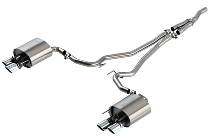 Borla 19-20 Ford Mustang Ecoboost 2.3L 2.25in S-type Exhaust w/ Valves - Graveyard Performance