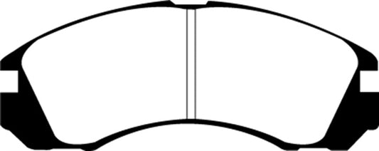 EBC 98-02 Dodge B150 B1500 Cargo 1500 Van 1/2 Ton Yellowstuff Rear Brake Pads - Graveyard Performance