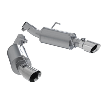 MBRP 05-10 Ford Mustang GT 5.0/Shelby GT500 Dual Mufflers Axle Back Split Rear T304 - Graveyard Performance