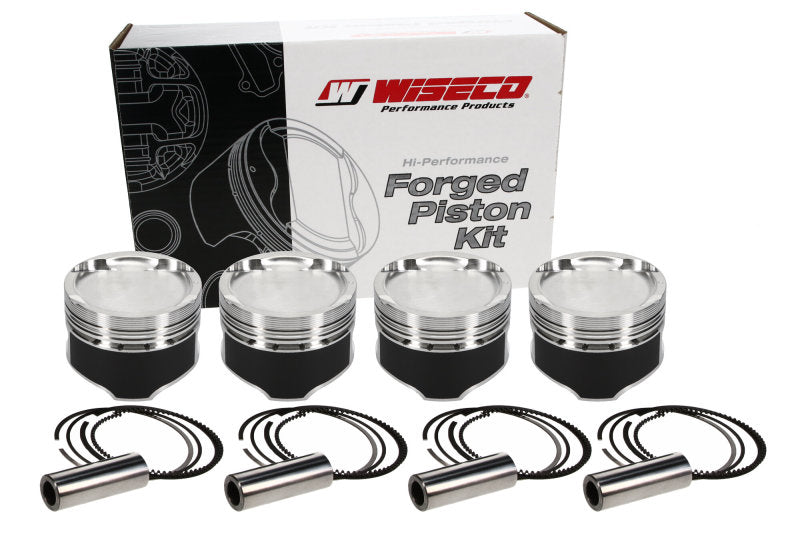 Wiseco Honda Turbo -15.4cc 1.174 X 75.5MM Piston Shelf Stock Kit - Graveyard Performance