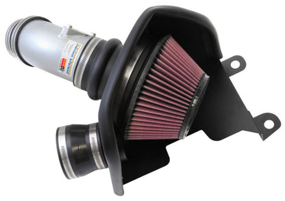 K&N 12 Honda Civic Si 2.4L L4 Silver Typhoon Intake - Graveyard Performance