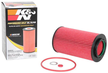 K&N Performance Gold Oil Filter for Hyundai/Kia V6 06-08 Azera/Sonata/Sedona/07-08 Santa Fe - Graveyard Performance
