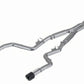 MBRP 17-21 Charger 5.7/6.1/6.4L 3in Dual Rear Exit SS Catback Exhaust w/ Carbon Fiber Tips