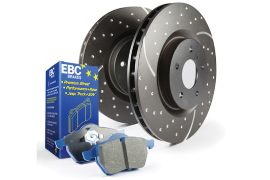 EBC S6 Brake Pad and Rotor Kit - Graveyard Performance