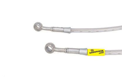 Goodridge 92-95 Honda Civic All Models w/ Rear Drum / 93-00 Del Sol Rear Drum SS Brake Lines - Graveyard Performance