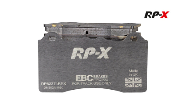 EBC Racing 16-21 Audi RS3 LMS (Race Car) 2.0 Turbo RP-X Race Front Brake Pads - Graveyard Performance